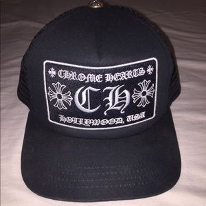 Chrome Hearts Ch Hollywood Trucker Hat